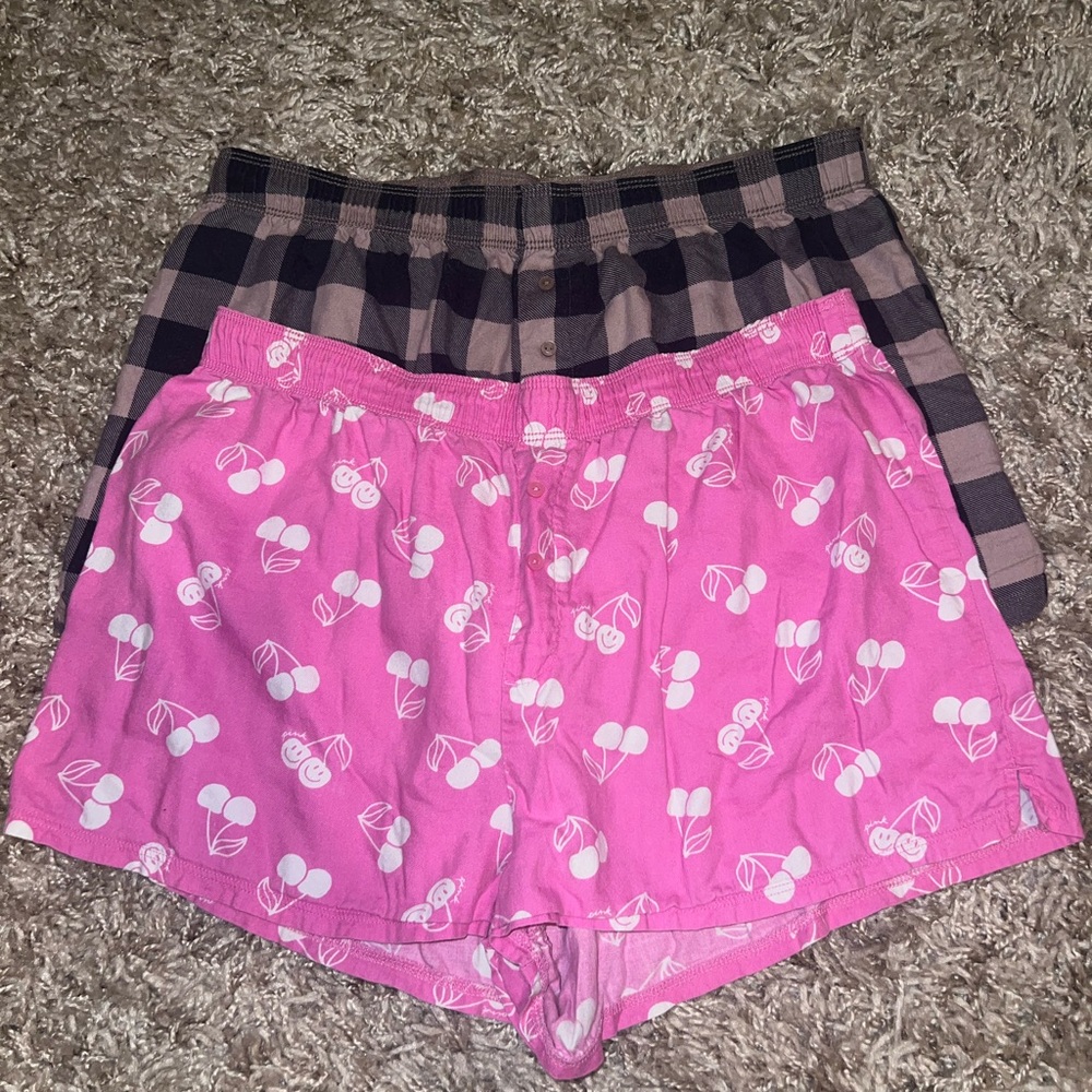 Victoria secret pink boxer shorts